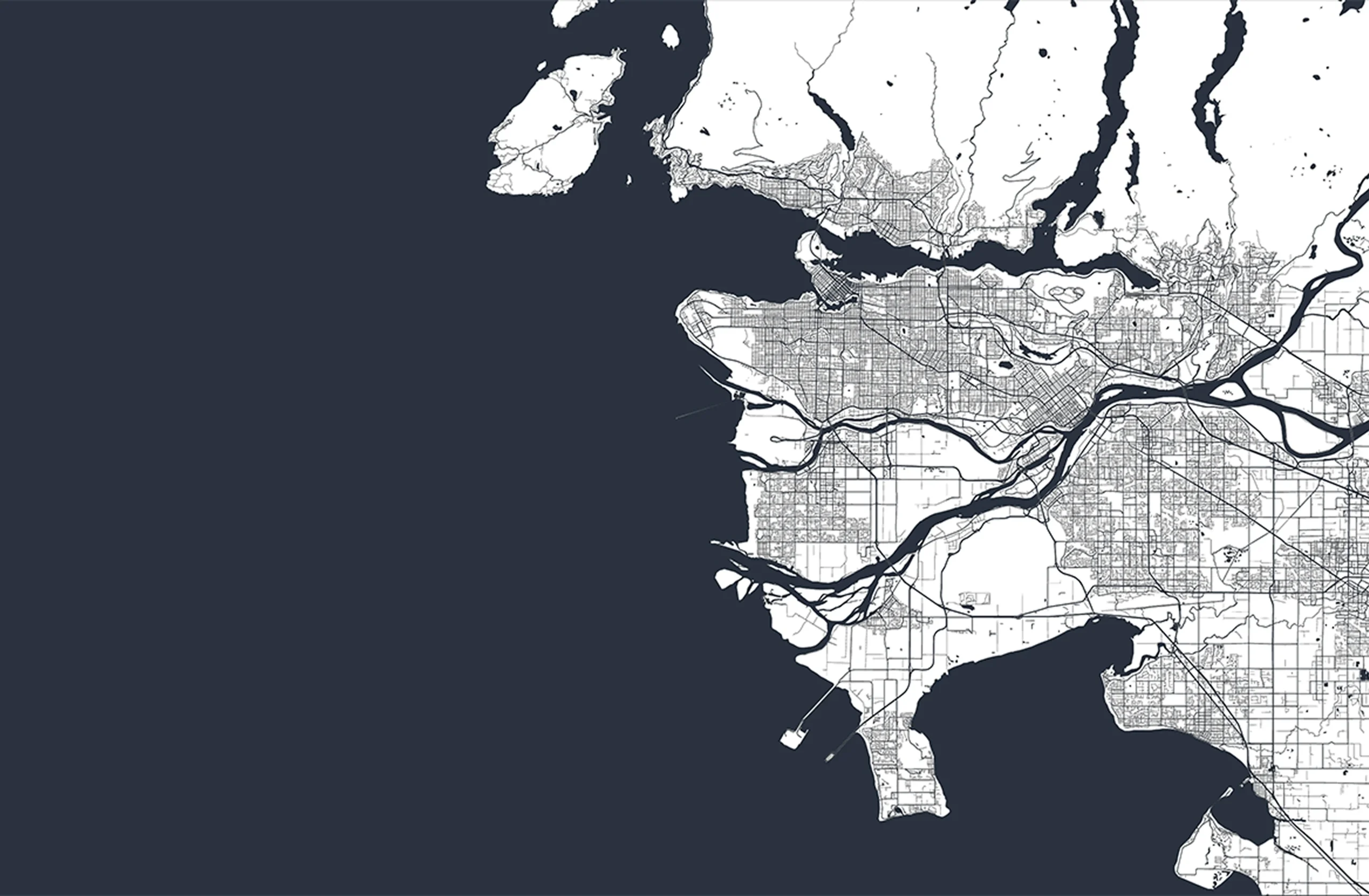 Map illustrating Magnolia within North Vancouver